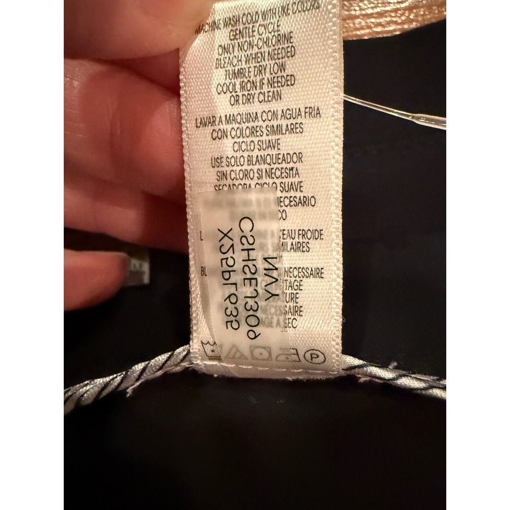 Calvin Klein Women's Plus Size 24W Black Tie Waist Cropped Dress Pants NWOT work - Picture 7 of 7
